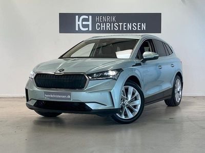 Artic silver (lys grøn metal) Brugt 2021 Skoda Enyaq iV SUV | 259.900 kr. (Fair pris)
