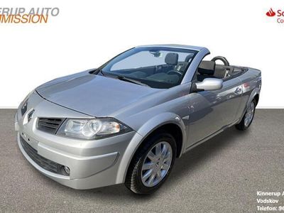 brugt Renault Mégane Cabriolet 2,0 16V Comfort Authentique 140HK Cabr. 6g 2,0 16V Comfort Authentique 140HK 6g