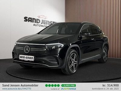 Sort Brugt 2023 Mercedes EQA250+ AMG SUV | 314.900 kr. (Super pris)