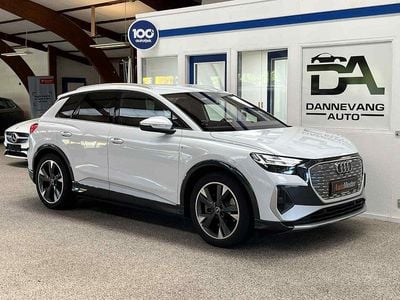 Hvid Brugt 2021 Audi Q4 e-tron S-Line SUV | 299.995 kr. (Fair pris)