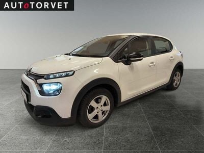 Hvid Brugt 2021 Citroën C3 Feel Hatchback | 64.700 kr.