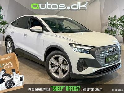 Hvid Brugt 2022 Audi Q4 Sportback e-tron SUV | 214.000 kr. (Fair pris)