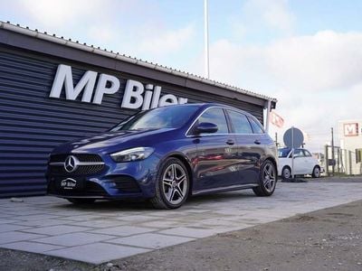 Blåmetal Brugt 2020 Mercedes B220 AMG line MPV | 259.900 kr.