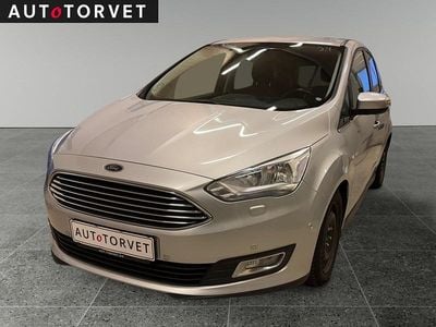 Sølvmetal Brugt 2017 Ford C-MAX Titanium MPV | 49.700 kr.