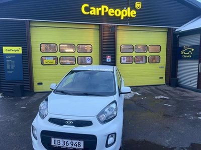 Hvid Brugt 2015 Kia Picanto Hatchback | 64.990 kr. (Dyr)