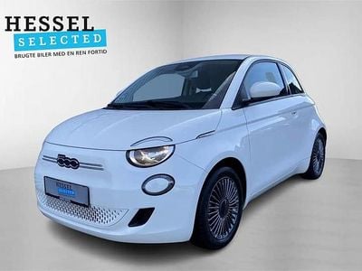 Hvid Brugt 2022 Fiat 500e Icon Hatchback | 127.900 kr. (Fair pris)