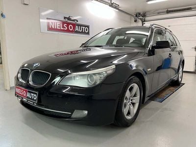 Sortmetal Brugt 2008 BMW 520 Stationcar | 49.800 kr.