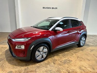 Sunset red Brugt 2021 Hyundai Kona Premium SUV | 179.990 kr. (Fair pris)