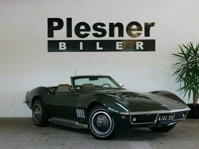 Brugt Chevrolet Corvette 350 HK (257 kW) 1969 Grønmetal Cabriolet