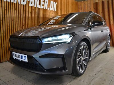 Gråmetal Brugt 2022 Skoda Enyaq iV SportLine SUV | 298.800 kr. (Lidt for dyr)