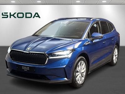 Brugt Skoda Enyaq iV 210 kW (286 HK) 2024 Blåmetal SUV