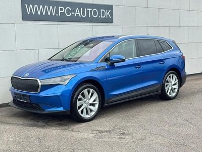 Blåmetal Brugt 2021 Skoda Enyaq iV Loft SUV | 209.900 kr. (Fair pris)
