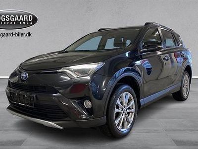 Brugt Toyota RAV4 Hybrid H3 218 HK (160 kW) 2017 Sølvmetal SUV