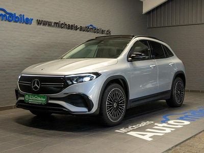 Sølvmetal Brugt 2023 Mercedes EQA300 AMG line SUV | 339.900 kr. (Lidt for dyr)