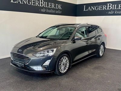 Gråmetal Brugt 2019 Ford Focus Titanium Stationcar | 134.500 kr. (Dyr)