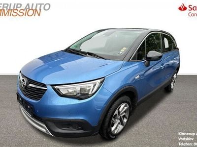Blå Brugt 2017 Opel Crossland X Innovation SUV | 69.900 kr. (God pris)