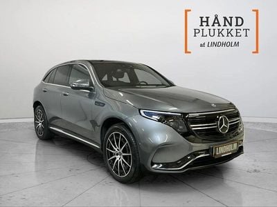 Gråmetal Brugt 2022 Mercedes EQC400 AMG line SUV | 399.900 kr. (Fair pris)