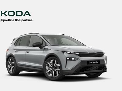 Sølvmetal Brugt 2025 Skoda Elroq SportLine SUV | 369.900 kr. (Lidt for dyr)