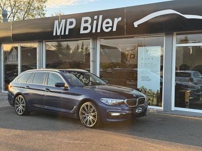 Blåmetal Brugt 2017 BMW 530 Sport Line Stationcar | 279.900 kr. (God pris)