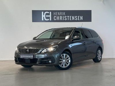 Grå platinium Brugt 2019 Peugeot 308 Prestige Stationcar | 144.900 kr. (Lidt for dyr)