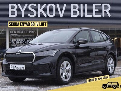 Sortmetal Brugt 2021 Skoda Enyaq iV Loft SUV | 214.995 kr. (Fair pris)