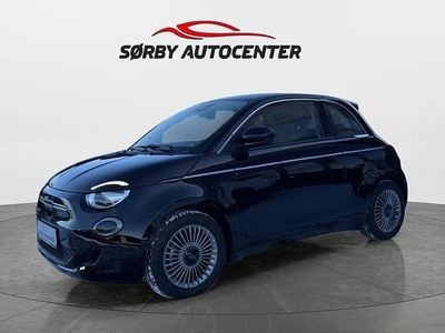 Sortmetal Brugt 2024 Fiat 500e La Prima | 169.900 kr. (Lidt for dyr)