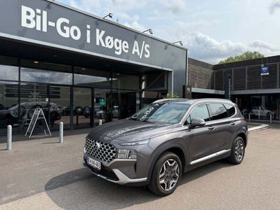 Sølvmetal Brugt 2022 Hyundai Santa Fe Essential SUV | 329.900 kr. (Dyr)