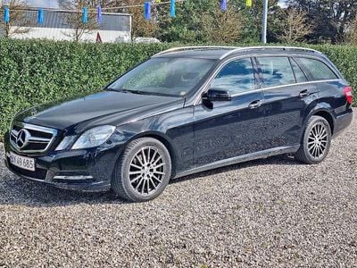 Sort Brugt 2013 Mercedes E200 Avantgarde Stationcar | 75.000 kr. (Super pris)