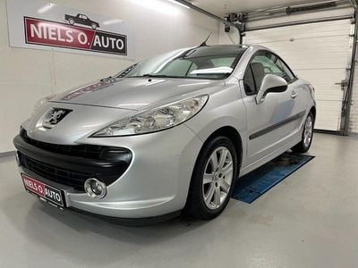 Brugt Peugeot 207 CC 120 HK (88 kW) 2009 Sølvmetal Cabriolet