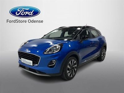 Blå Brugt 2022 Ford Puma Gen-E Titanium Hatchback | 209.600 kr.