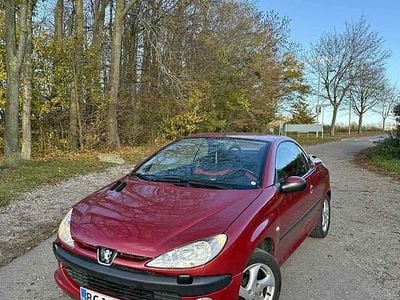Rød Brugt 2002 Peugeot 206 CC Cabriolet | 20.000 kr. (Fair pris)