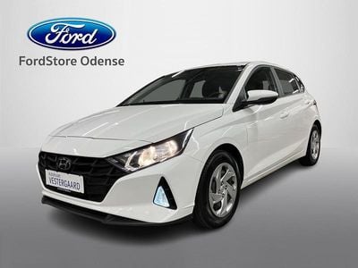 Hvid Brugt 2021 Hyundai i20 Comfort Hatchback | 144.600 kr. (Lidt for dyr)
