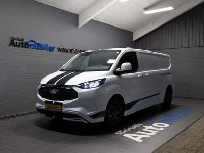 Hvid Ny 2024 Ford Transit Custom Sport Van | 364.900 kr.