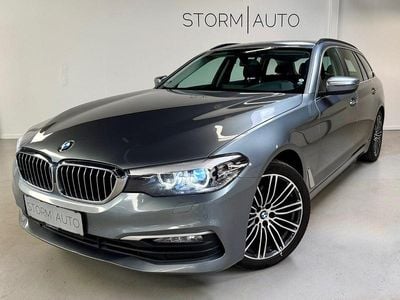 Sølvmetal Brugt 2017 BMW 520 Stationcar | 209.900 kr. (Dyr)