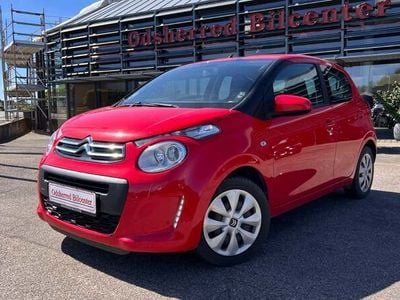 Rød Brugt 2017 Citroën C1 Feel Hatchback | 47.700 kr. (Fair pris)