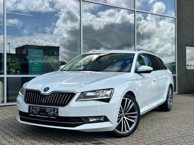 Hvidmetal Brugt 2018 Skoda Superb Business Line Stationcar | 219.900 kr. (Lidt for dyr)