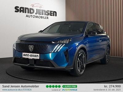 Gråmetal Ny 2024 Peugeot e-3008 Allure SUV | 274.900 kr. (Super pris)