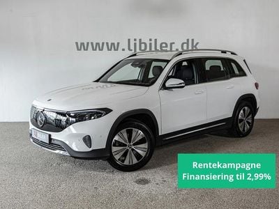 Hvid Brugt 2024 Mercedes EQB300 Progressive SUV | 369.800 kr. (Dyr)