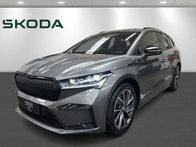 Gråmetal Brugt 2024 Skoda Enyaq iV SportLine SUV | 389.900 kr. (Fair pris)
