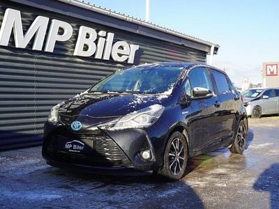 Brugt Toyota Yaris Hybrid H3 100 HK (73 kW) 2020 Sortmetal Hatchback