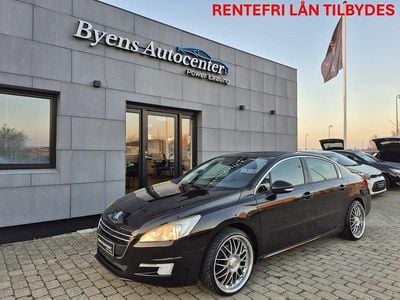 Brugt Peugeot 508 Allure 156 HK (114 kW) 2011 Sort Sedan