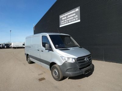 Brugt Mercedes Sprinter 150 HK (110 kW) 2020 Sølvmetal Van