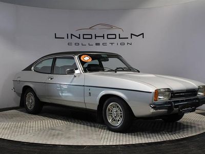 Sølvmetal Brugt 1977 Ford Capri Ghia Coupe | 119.900 kr.