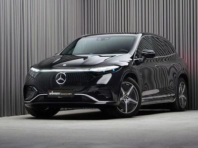 Brugt Mercedes EQS450+ AMG line 264 kW (360 HK) 2024 Sortmetal SUV