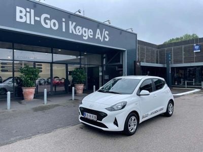 Hvid Brugt 2024 Hyundai i10 Advanced Hatchback | 159.900 kr. (Lidt for dyr)