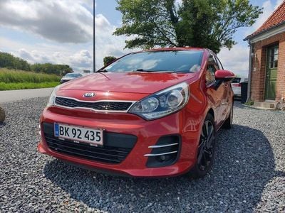 Rødmetal Brugt 2017 Kia Rio Hatchback | 69.900 kr. (Fair pris)