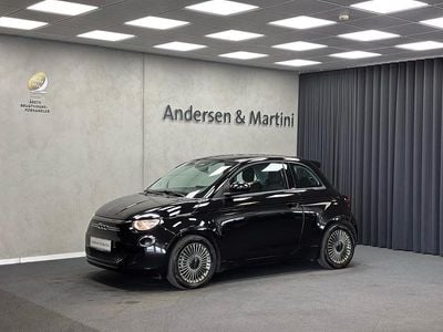Sort Brugt 2023 Fiat 500e Icon Hatchback | 129.800 kr. (Fair pris)
