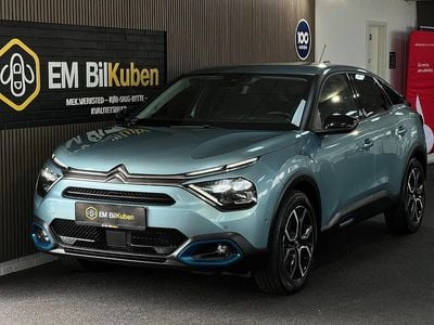 Blåmetal Brugt 2022 Citroën e-C4 Shine | 137.500 kr. (God pris)