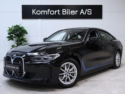 Sort Brugt 2022 BMW i4 Sedan | 279.800 kr. (Super pris)