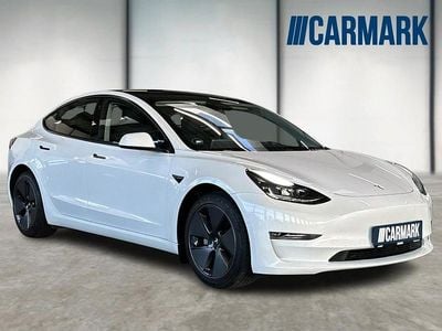 Brugt Tesla Model 3 Long Range AWD 366 kW (498 HK) 2021 Hvidmetal Sedan
